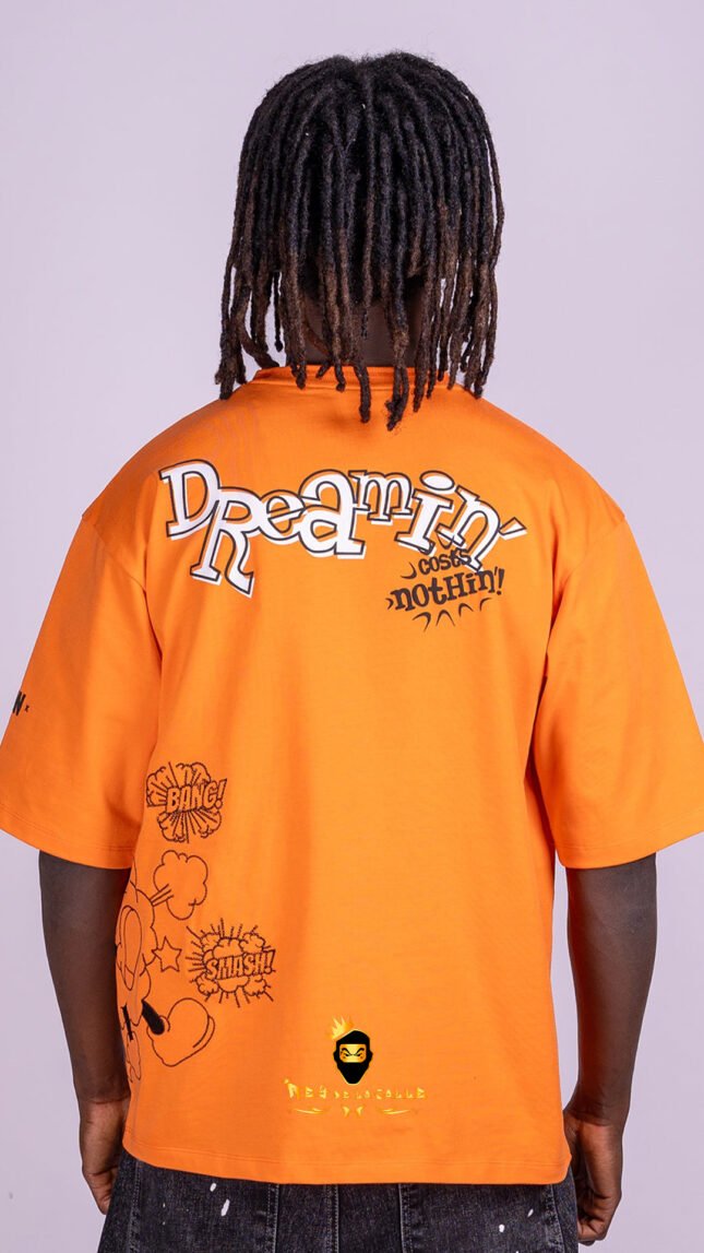 Camiseta Left Point Naranja Dreamin'