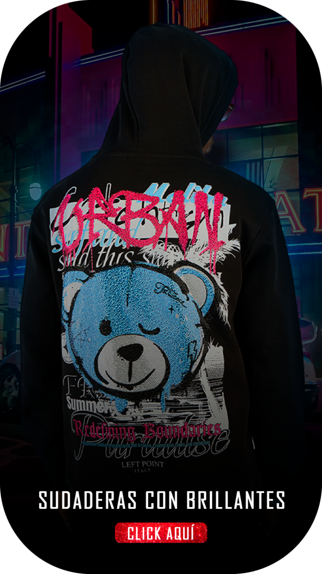 SUDADERAS CON BRILLANTES