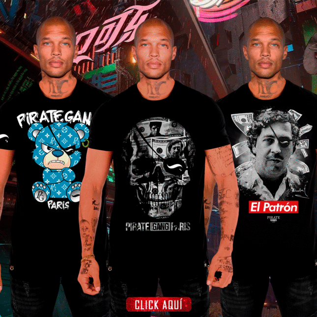 CAMISETAS Pirate Gang Paris